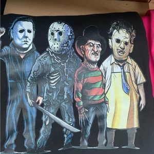 Horror graphic Tees